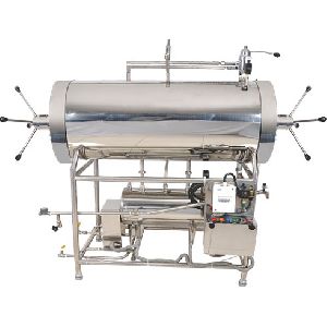 Horizontal Cylindrical High Pressure Steam Sterilizer-Manual