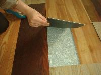 fixing pvc floor tiles