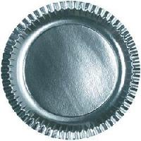 Silver Foil Paper Plates