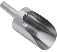 stainless steel scoop