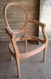 wooden chair frame