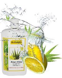 Aloe lime refreshing health drink