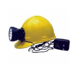 SAFETY HELMET WITH RECHARGEABLE TORCH