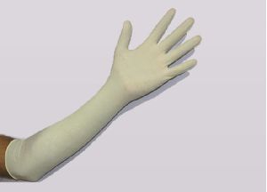 Long Cuff Latex Gloves