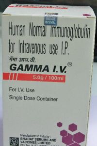 Gamma i.v 5.0g/100 ml