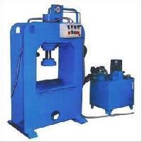 interlocking pavement block making hydraulic machine