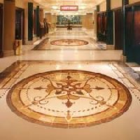 marble inlay flooring