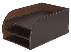 leather office accessories