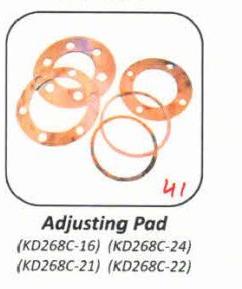 Keda Polishing Machine Adjusting Pad