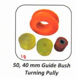 PU and Rubber Guide Bush Turning Pulley