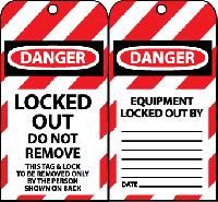 Lockout Tagout Tags