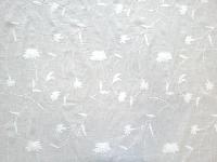 cotton voile embroidered fabric