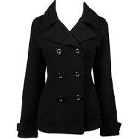 ladies pea coat