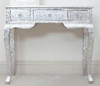 white metal furniture