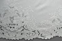 Cotton Cutwork Bed Cover