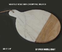 NS1525 Marble Wood Cutting Board