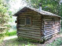 wooden cabin