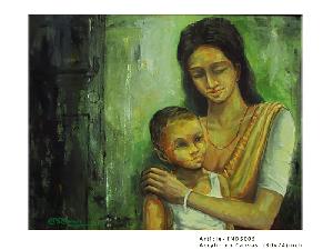 Paintings - Mother's love