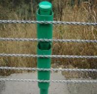 wire rope safety barrier