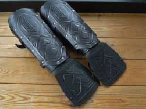 Leather Hand Bracers