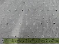 embroidered fabric cotton cambric