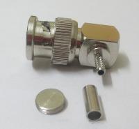 BNC male RA connector