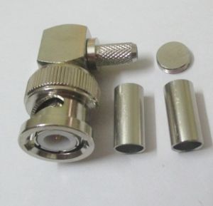 BNC male RA connector