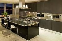 stainless steel kitchen