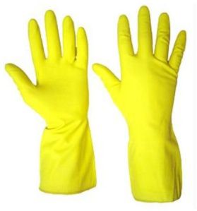 rubber safety gloves