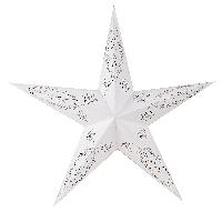 Christmas Decoration Embroidered Paper Star