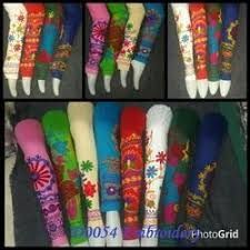 embroidered legging