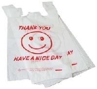 W Cut Plastic Carry Bags