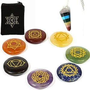 Seven Chakra Reiki Stone set