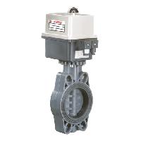 UPVC Actuated Butterfly Valve