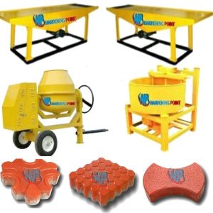 Interlocking Tiles Making Machine