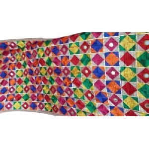 Ladies Mirror Work Phulkari Dupatta