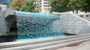 fountain waterfall