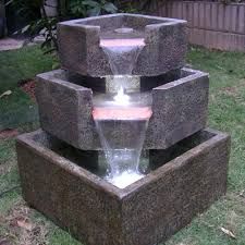 garden water fountain