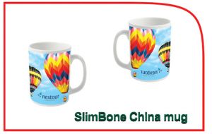 Slim Bone China Mug
