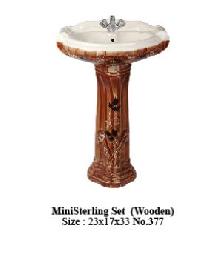 Rustic Pedestal Wash Basins