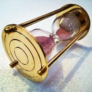 brass vintage timer