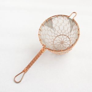 Copper Tea Strainer