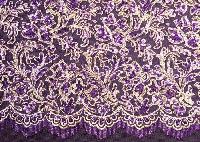 Polyester Fabric Embroidered Lace