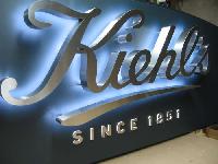 Stainless Steel Backlit Letters