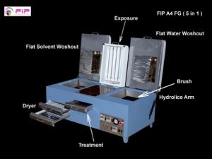 chemical resin photopolymer plat making machine