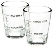 shot glasses