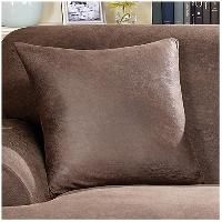 Leather Throw Pillow