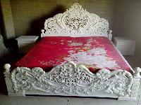 White Marble Bed