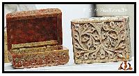 Carved Letis Boxes