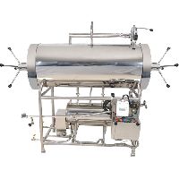 Horizontal Cylindrical High Pressure Steam Sterilizer